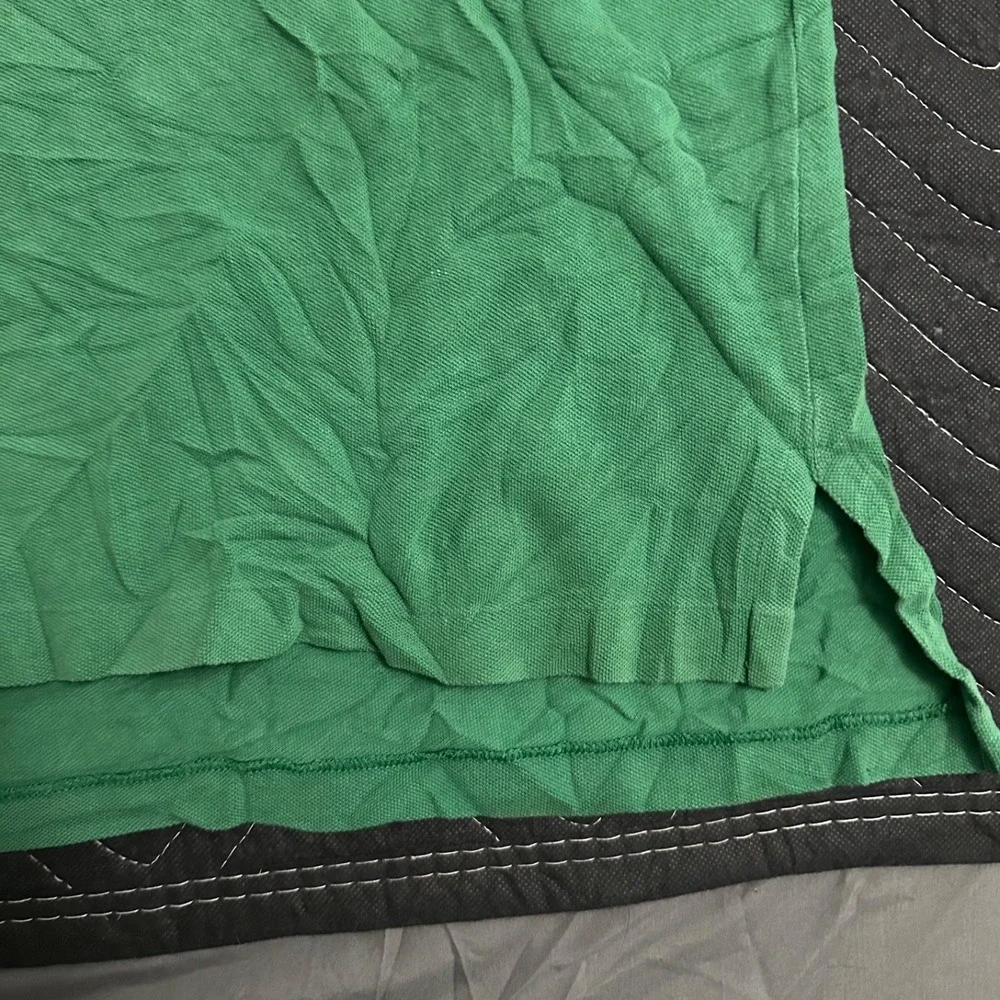 Polo By Ralph Lauren Men's Classic Fit Polo Large Green With Pink Pony Size‎ 2XL
